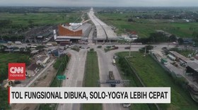 VIDEO: Tol Fungsional Dibuka, Solo-Yogya Lebih Cepat