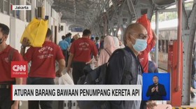 VIDEO: Aturan Barang Bawaan Penumpang Kereta Api