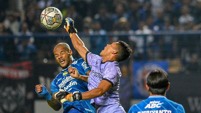 Persib Kalah Telak 1-4 Lawan Persikabo