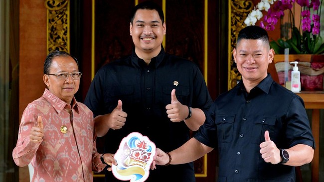 Gubernur Bali I Wayan Koster memastikan masih menolak kehadiran Israel dalam World Beach Games 2023 meski sudah bertemu dengan Menpora Dito Ariotedjo.