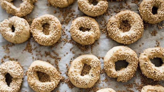 Resep kue ka’ak khas Timur Tengah untuk hidangan Lebaran/ Foto: Pinterest.com/sinamizrahi