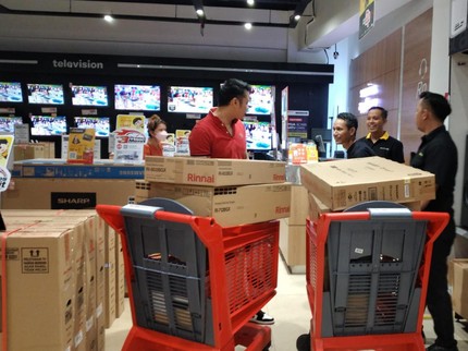 Barang Elektronik Jadi Produk yang Paling Banyak Diborong Selama Transmart Full Day Sale