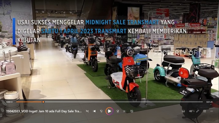Video: Ingat! Jam 10 ada Transmart Full Day Sale  (CNBC Indonesia TV)