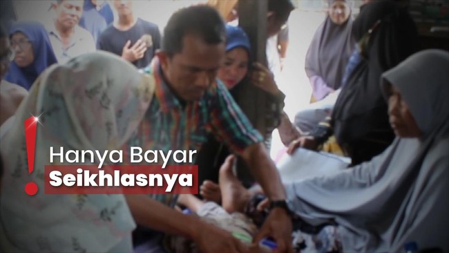 Tak Kalah dari Ida Dayak, Viral Bang Man Bisa Sembuhkan Berbagai Penyakit