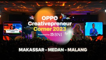 Lihat Keseruan OPPO Creativepreneur Corner 2023 Powered by BNI