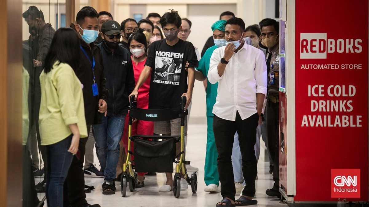 FOTO: David Ozora Keluar dari Rumah Sakit