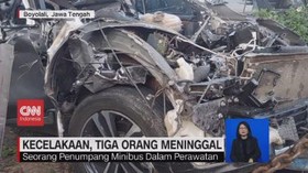 VIDEO: Kecelakaan Beruntun 7 Kendaraan di Tol Cipali