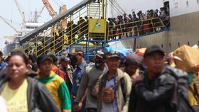 44 Ribu Pemudik Masuk Surabaya via Tanjung Perak