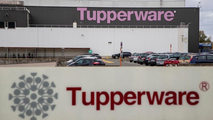 Pabrik Tupperware (BELGA MAG/AFP via Getty Images/NICOLAS MAETERLINCK)