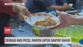 VIDEO: Sensasi Nasi Pecel dan Rawon Untuk Santap Sahur