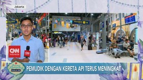 VIDEO: Pemudik Dengan Kereta Api Terus Meningkat
