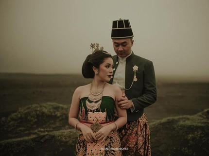 7 Potret Prewedding Eks Dancer Cilik Fay Nabila, Bertema Jawa Klasik dan Modern