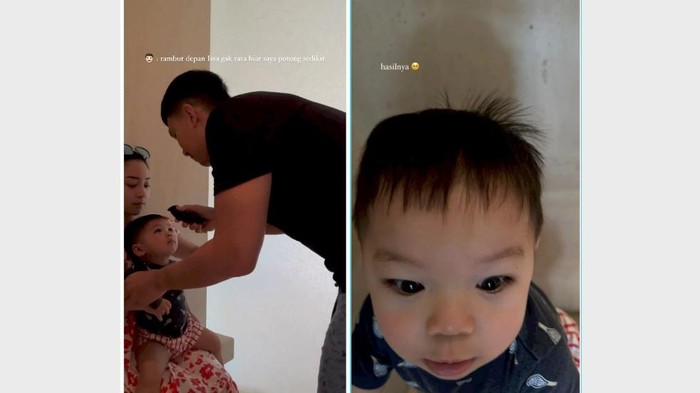 Nikita Willy Potong Rambut Anak