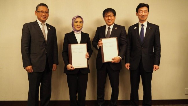 Pertamina menandatangani MoU dengan JOGMEC untuk memperkuat kerja sama dengan ruang lingkup yang lebih luas dalam kajian studi CO2.