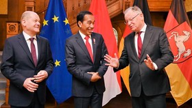 Jokowi Rayu Jerman Investasi Cip Semikonduktor Hingga EBT di RI