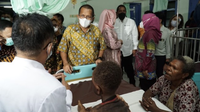 Komisi IX DPR mengapresiasi program TJSL Freeport dalam bidang kesehatan dengan memberikan fasilitas dan layanan gratis kepada warga.