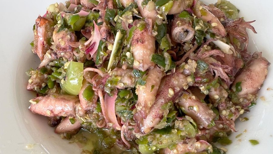 Resep Cumi Sambal Rawit Hijau