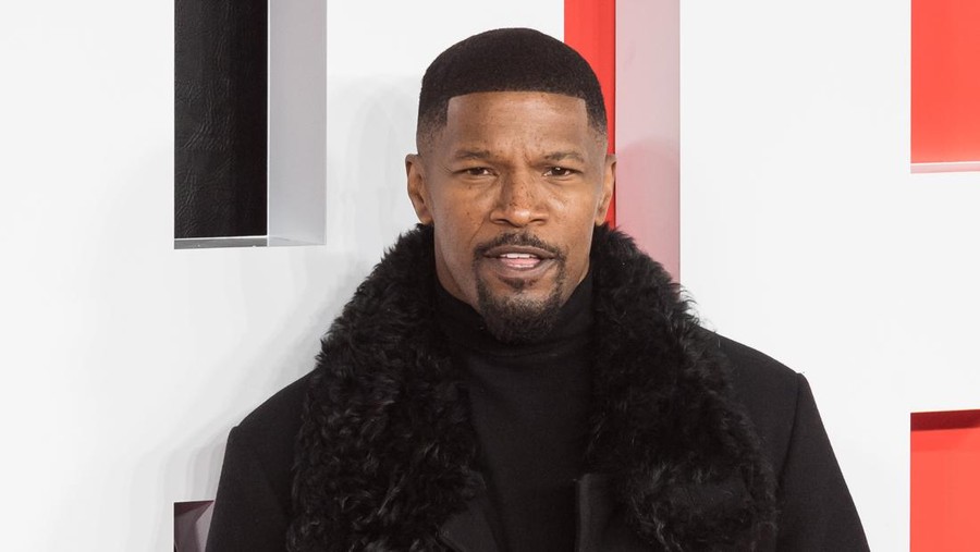 LONDON, UNITED KINGDOM - FEBRUARY 15, 2023: Jamie Foxx attends the European Premiere of Creed III at Cineworld Leicester Square in London, United Kingdom on February 15, 2023. (Photo credit should read Wiktor Szymanowicz/Future Publishing via Getty Images)