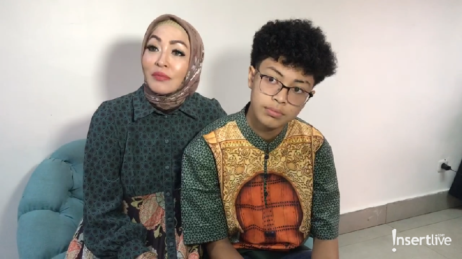 Agelina Sondakh dan Keanu Massaid