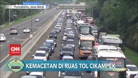 VIDEO: Kemacetan Panjang di Tol Cikampek Tepatnya di Kilometer 72