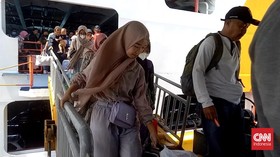 30.668 Pemudik dari Sumatera Menuju ke Pulau Jawa pada Hari H Lebaran
