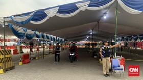 Pelabuhan Ciwandan Ditutup, Beberapa Pemudik Motor Masih Berdatangan