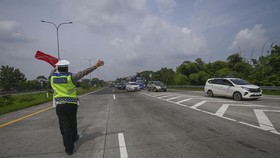 Tol MBZ- KM57 Lancar, Ada Contraflow Arah Jakarta di KM 48 Pagi Ini