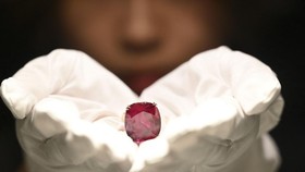 FOTO: Pesona 'Estrela de Fura', Batu Ruby Terbesar di Dunia