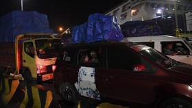 Sopir Truk Mengeluh Terjebak Macet 14 Jam di Pelabuhan Ciwandan