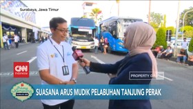 VIDEO: Suasana Arus Mudik Pelabuhan Tanjung Perak