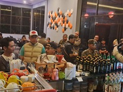 Tempat Hiburan Malam di Kota Bogor Dirazia, 528 Botol Miras Disita