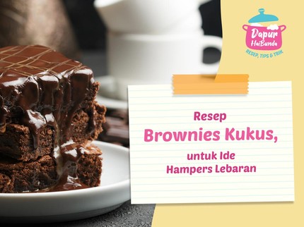 Resep Brownies Kukus untuk Ide Hampers Lebaran, Lembut dan Lezat