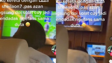 7 Aksi Duta Sheila On 7 Khusyuk Salat di Kereta dalam Perjalanan Tuai Pujian