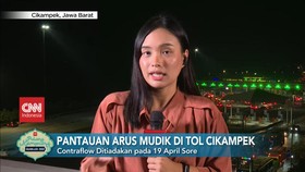 VIDEO: Melihat Kondisi Terkini Arus Mudik Tol Cikampek