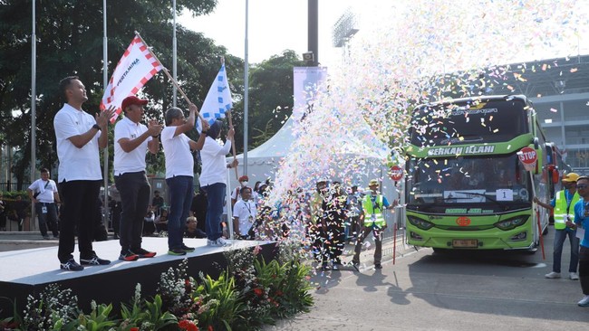 Setelah sempat absen akibat pandemi, tahun ini Pertamina kembali menyelenggarakan mudik gratis ke-16 yang diikuti 3 ribu orang dengan menumpangi 64 unit bus.