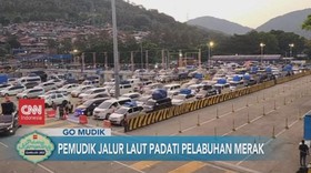 VIDEO: Melihat Langsung Arus Mudik Pelabuhan Merak