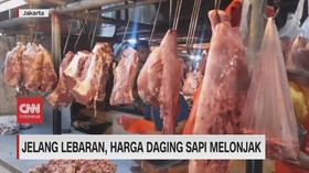 VIDEO: Jelang Lebaran, Harga Daging Sapi Melonjak