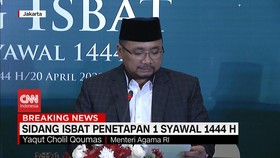 VIDEO: 1 Syawal 1444H Jatuh pada Sabtu, 22 April 2023