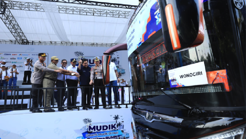 Kementerian Badan Usaha Milik Negara (BUMN) telah meluncurkan program Mudik Bersama BUMN periode lebaran tahun 2023.