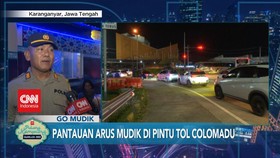VIDEO: Pantauan Arus Mudik di Gerbang Tol Colomadu