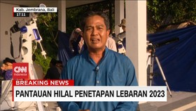 VIDEO: Pantauan Hilal di Bali, Cuaca Mendung Hilal Sulit Terlihat