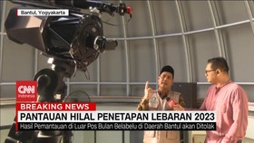 VIDEO: Pantauan Hilal di Bantul Yogyakarta Penetapan Idul Fitri 2023