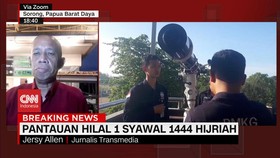 VIDEO: Pantauan Hilal di Sorong Papua, Penetapan Idul Fitri 2023