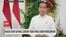 VIDEO: Kasus Covid-19 Naik, Jokowi: Tidak Perlu Sikapi Berlebihan