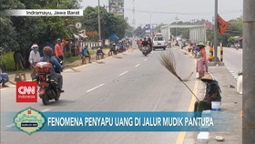 VIDEO: Fenomena Penyapu Uang di Jalur Mudik Pantura