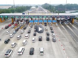 H-1 Lebaran, Tol Cikampek Lancar
