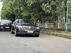 Momen Jokowi Tiba di Istana Batutulis Jelang Pengumuman Ganjar Capres PDIP