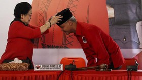 FOTO: Megawati Resmi Tunjuk Ganjar Pranowo Capres dari PDIP