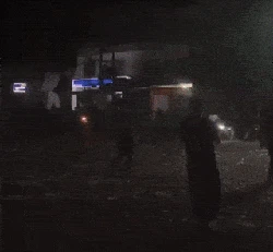 Viral Tendangan Kungfu Polisi Bubarkan Pembuat Onar di Pangandaran