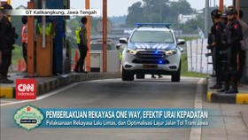 VIDEO: Pemberlakuan Rekayasa One Way, Efektif Urai Kepadatan